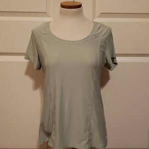Marika Womens Classic Active Short Sleeve‎ Tee Light Green Size Medium